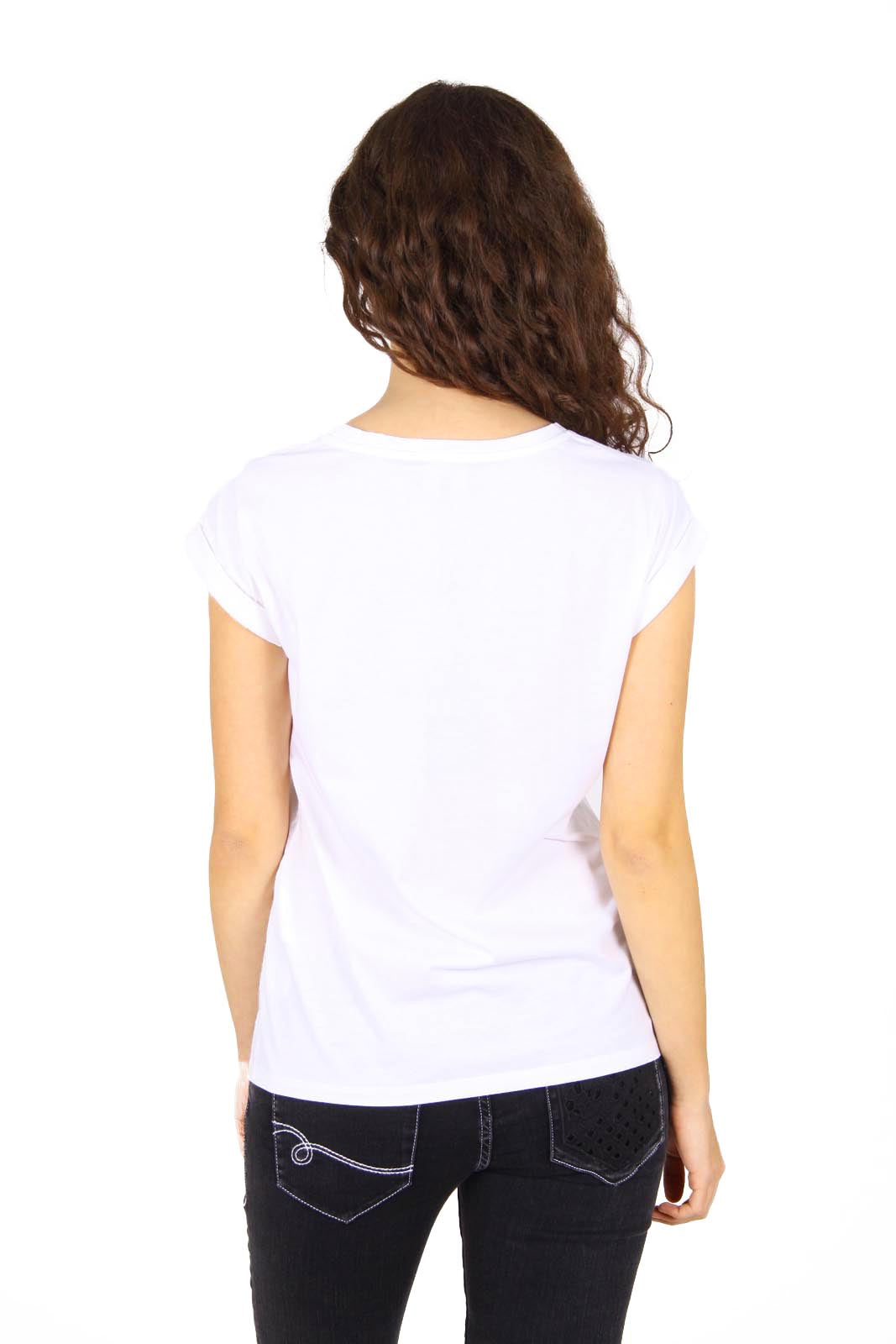 Emporio Armani t-shirt da donna manica corta AGH76 CZ 10