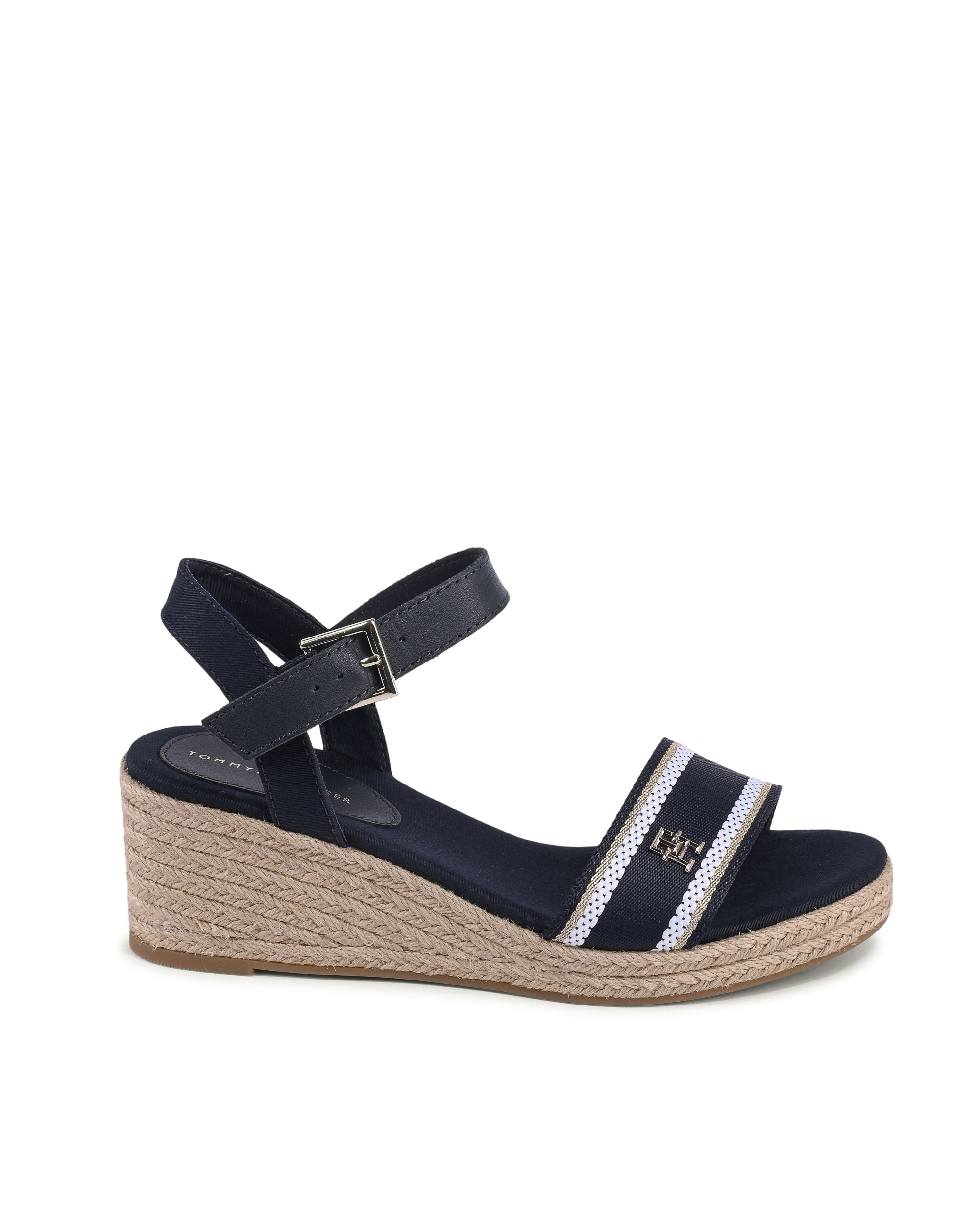 Sandalo da donna Tommy Hilfiger blu FW0FW08044DW6