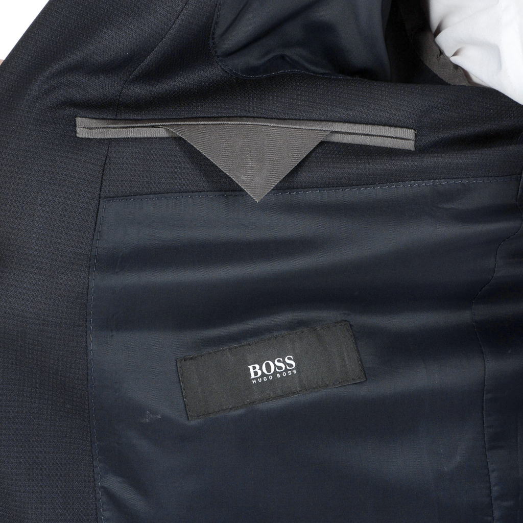 Abito da uomo Hugo Boss blu scuro, GRANDE GENIO
