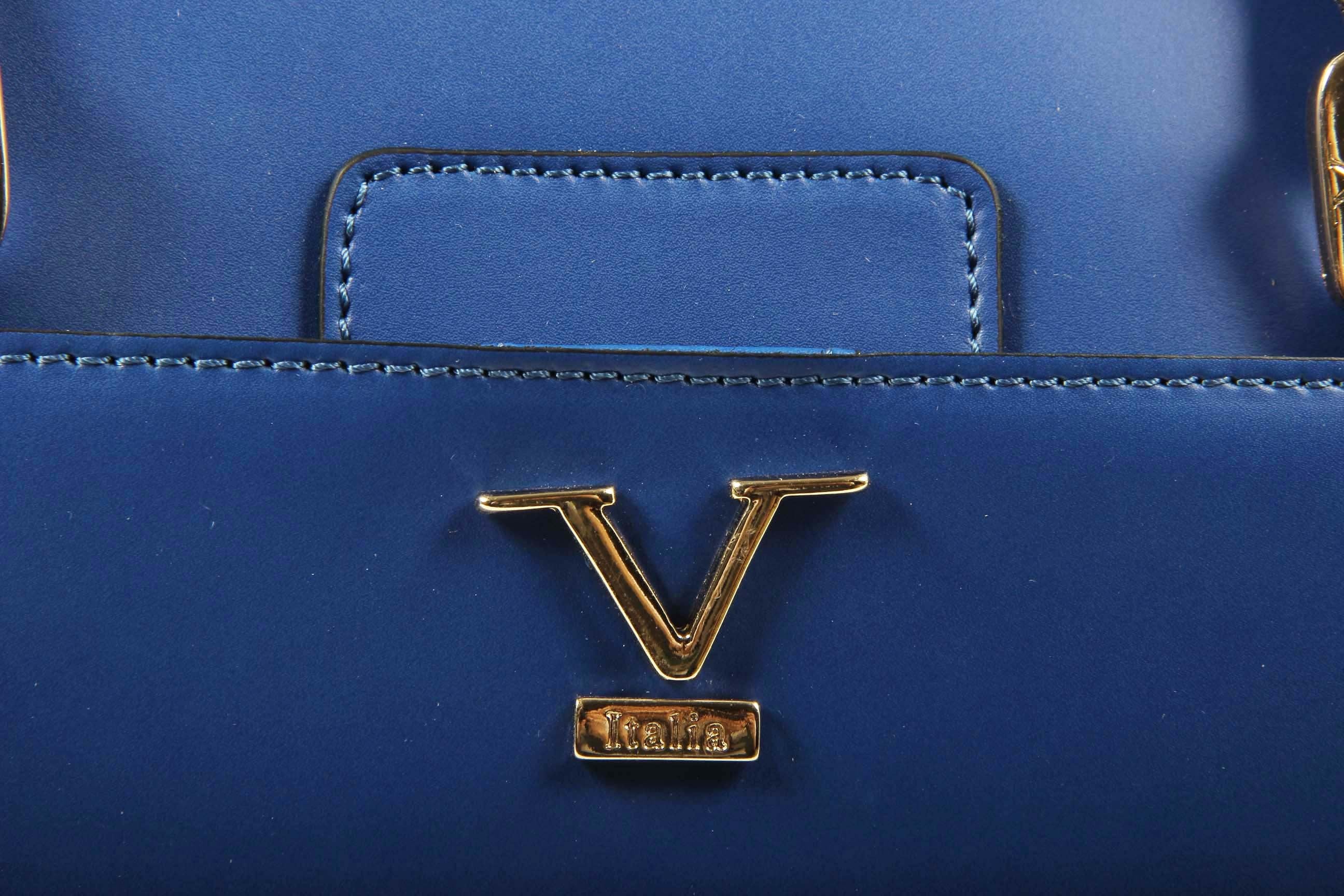 Borsa da donna V 1969 Italia C151-52 RUGA COBALTO