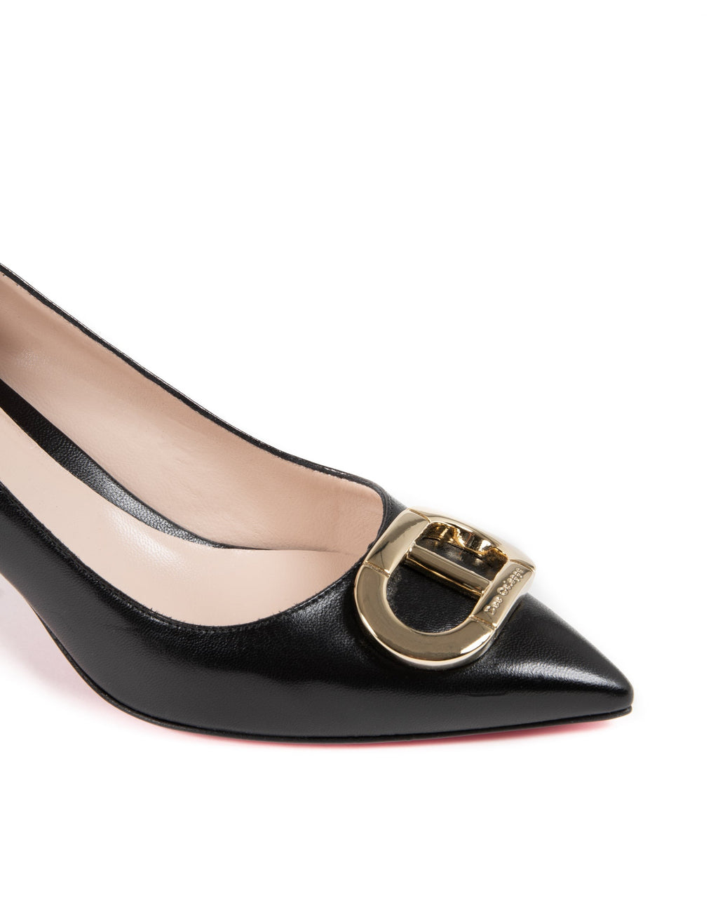 Scarpe con tacco e logo Boss Lady