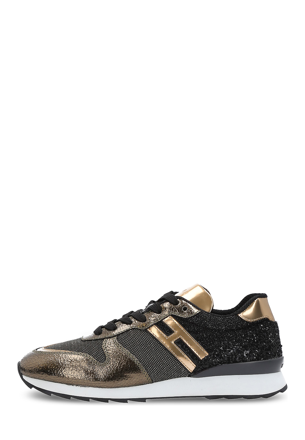 Hogan Sneaker Donna Nero Rebel HXW2610Y930HMR0L5J