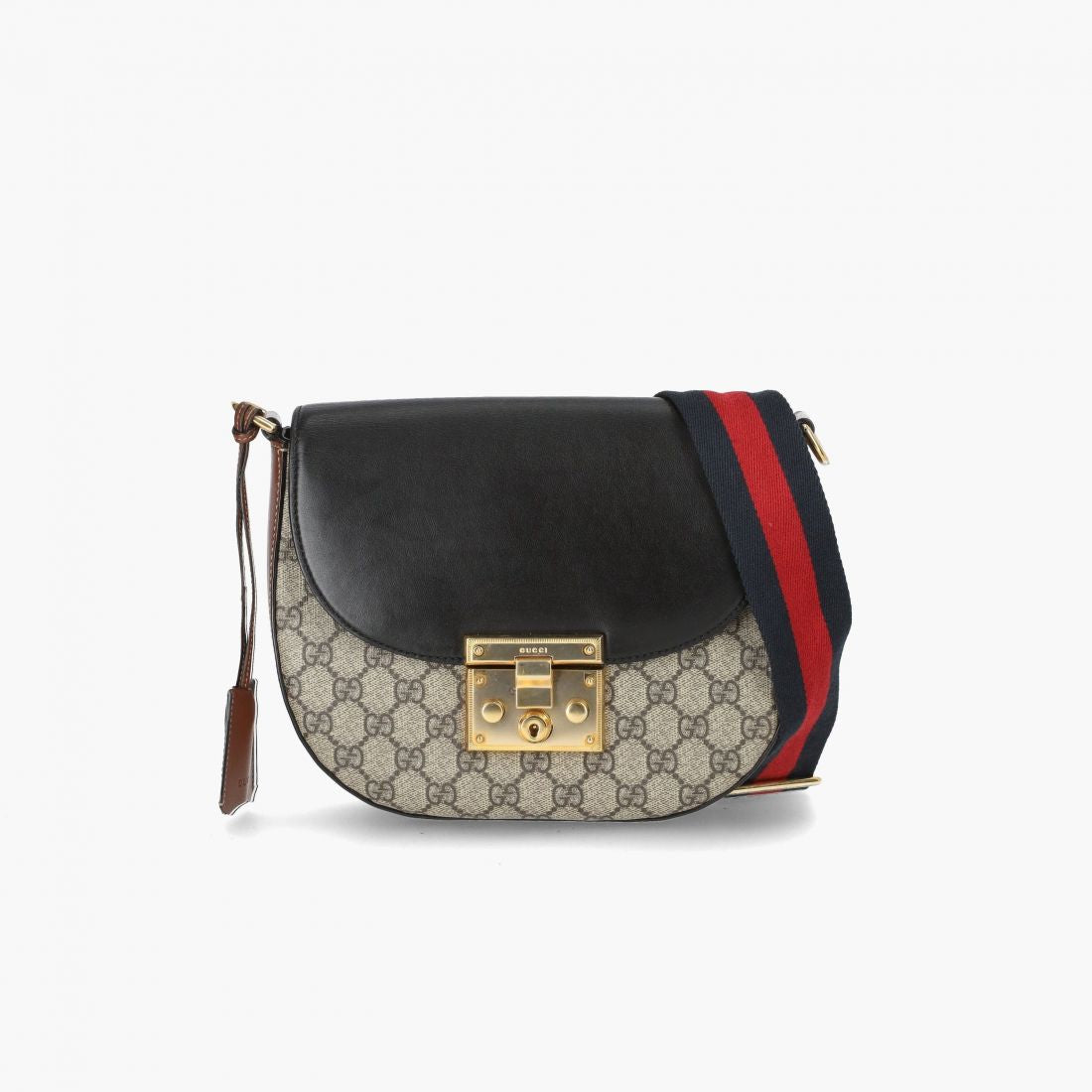 Borsa a tracolla con lucchetto monogramma GG
