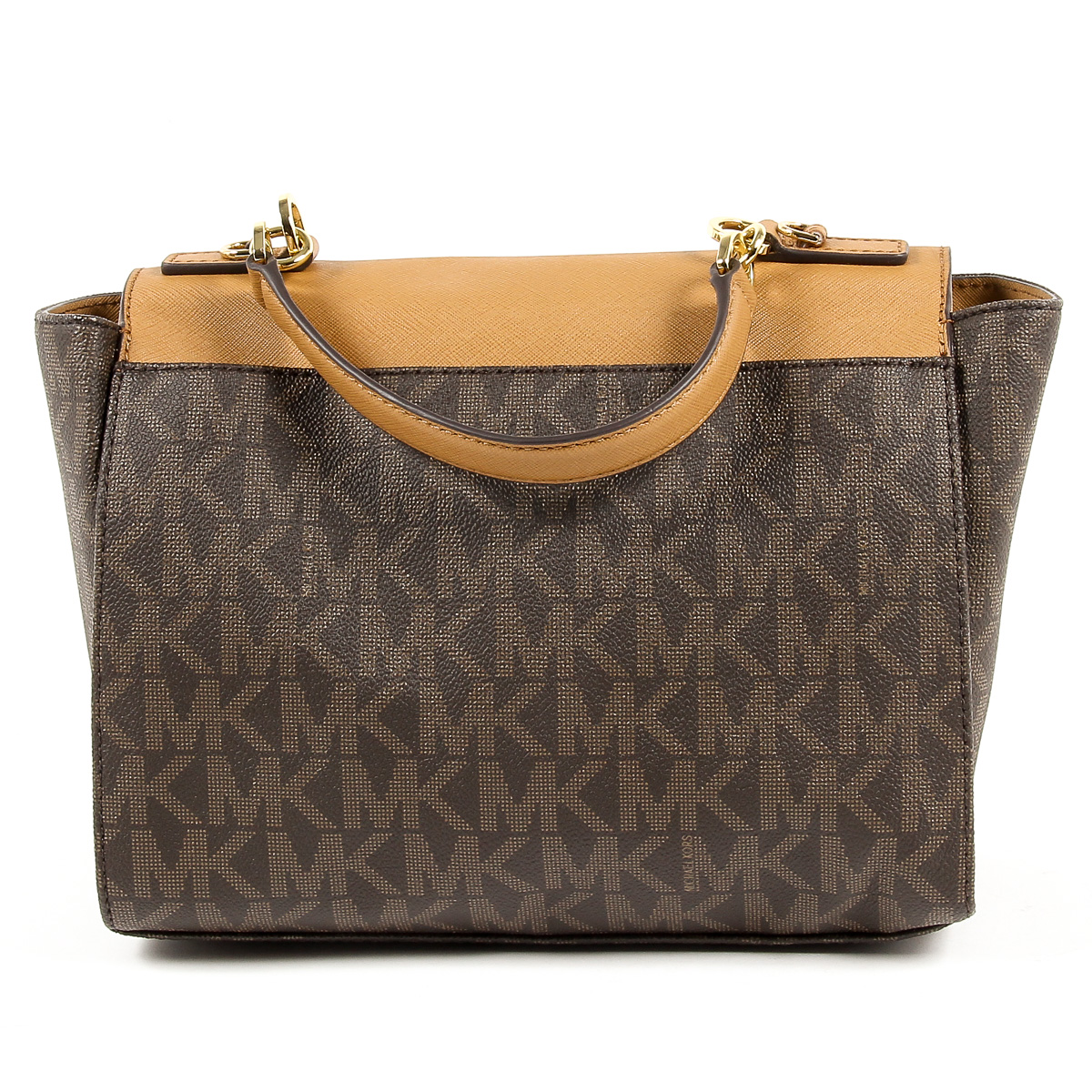 Borsa a mano da donna Michael Kors TINA 35T7GT4S6B BRN ACORN