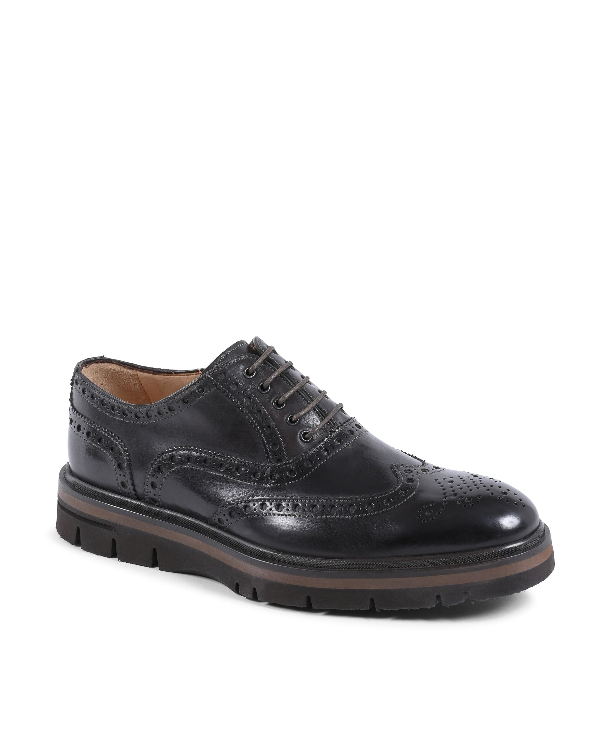 Scarpe Brogue da Uomo Dee Ocleppo EB129 VITELLO T MORO