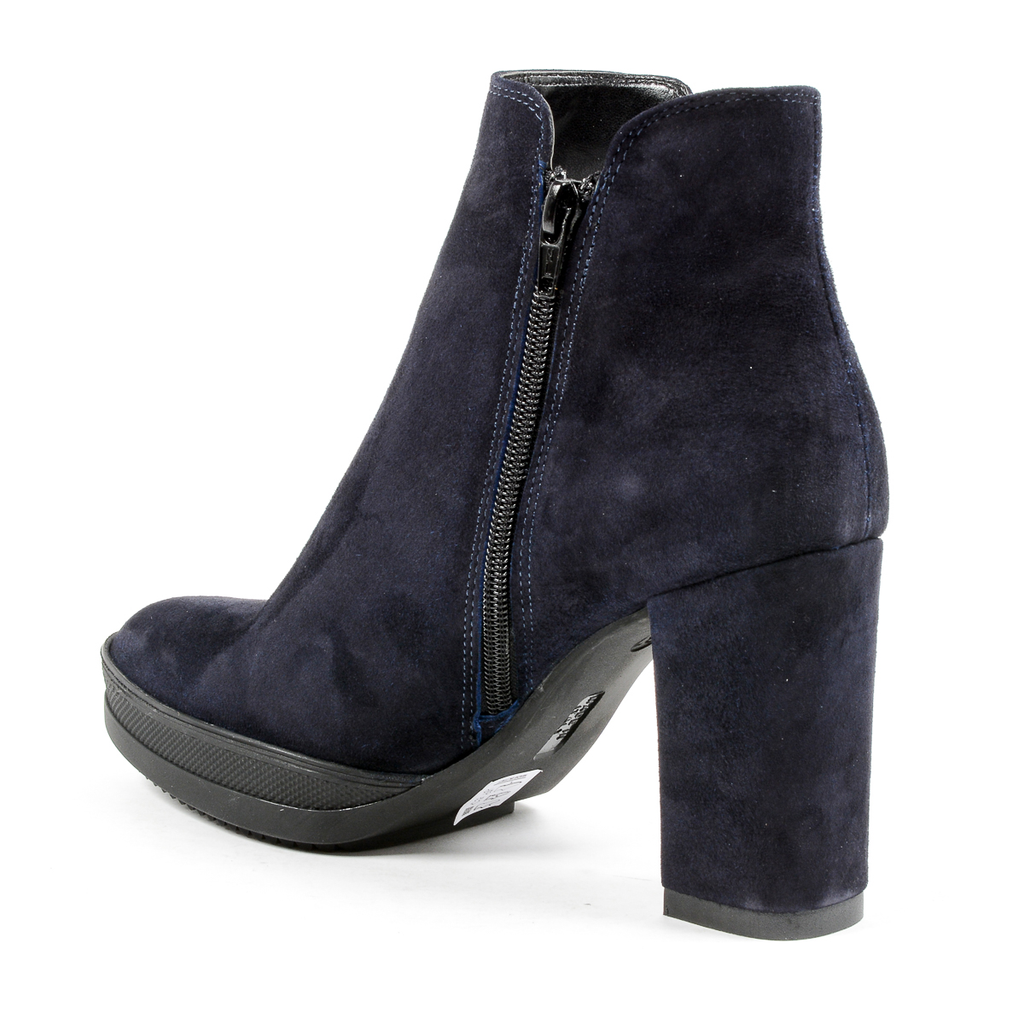 Stivaletti con tacco da donna Andrew Charles Blu SHERYL