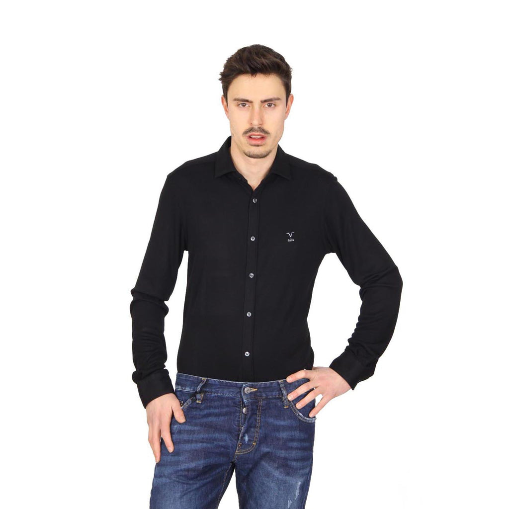 V 1969 Italia maglia a maniche lunghe da uomo Paris Jersey Nero