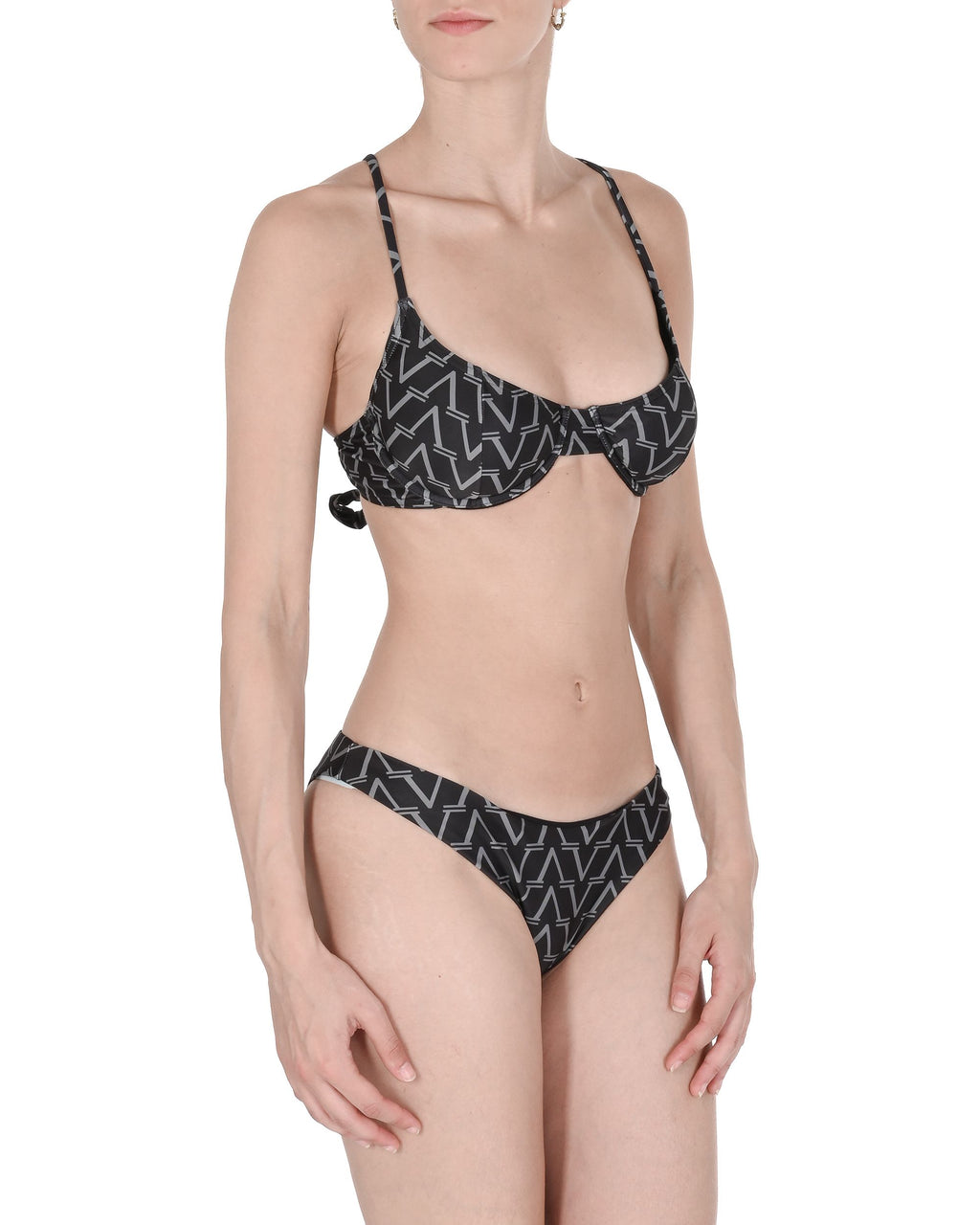 19V69 Italia Top da bagno da donna VSC1WTP09 NERO