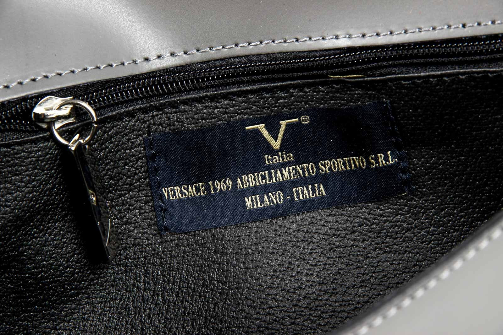 V 1969 Italia Womens Handbag V015-S RUGA GRIGIO