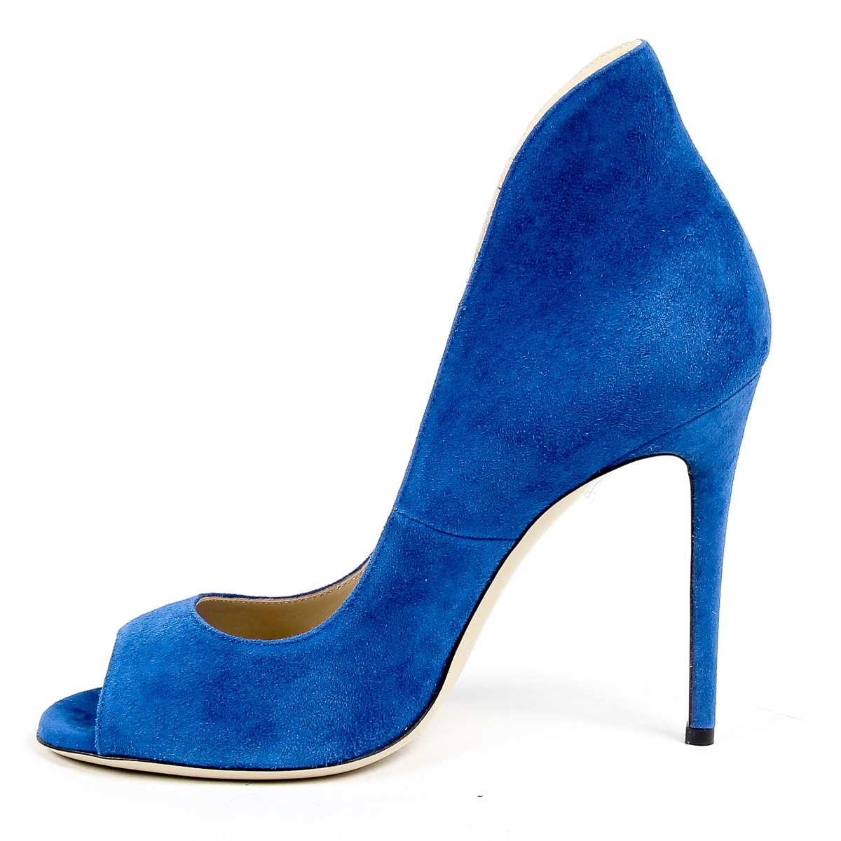 Andrew Charles - Décolleté da donna con punta aperta, blu DAFNE