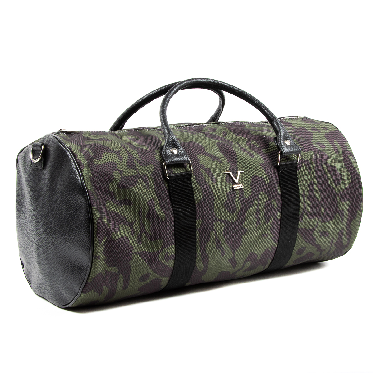 V 1969 Italia Borsa sportiva da uomo nera DESMOND