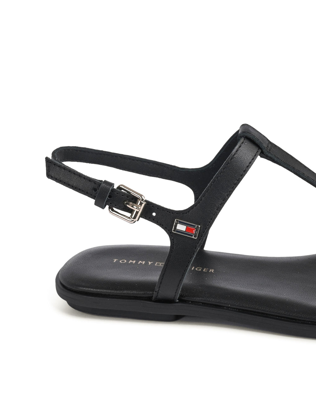 Sandalo da donna Tommy Hilfiger nero FW0FW07930BDS