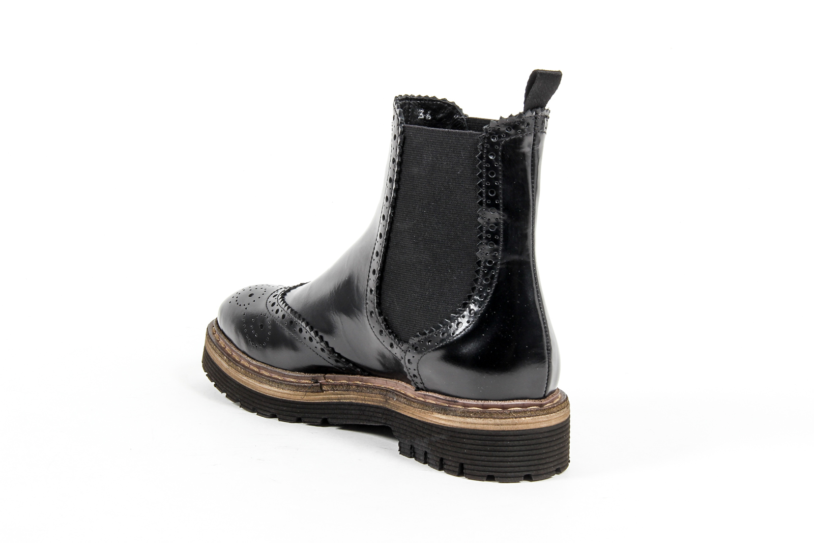 V 1969 Italia Stivaletto Donna Nero FAIRY