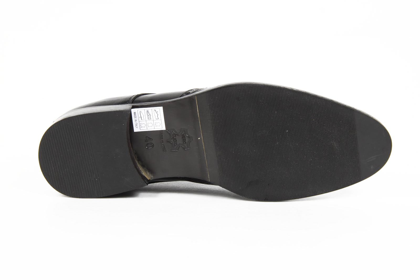 V 1969 Italia scarpe classiche da uomo 1859 CRUST NERO