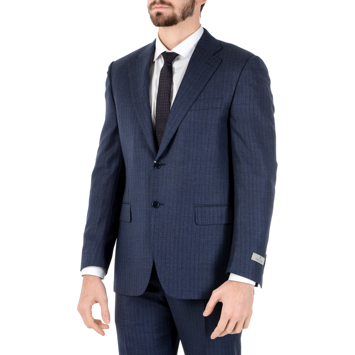 Abito da uomo Canali maniche lunghe blu
