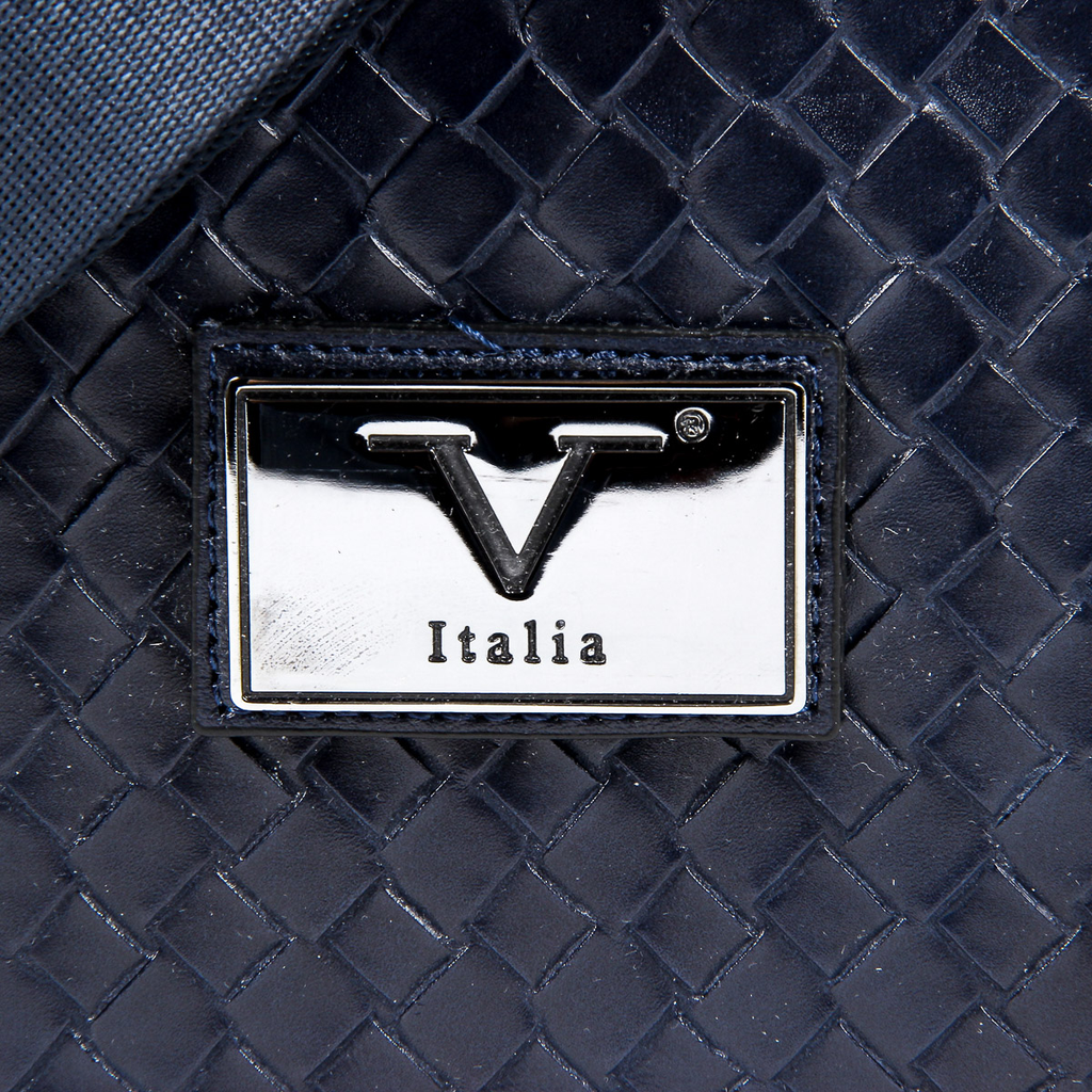 V 1969 Italia Borsa da uomo blu LEROY