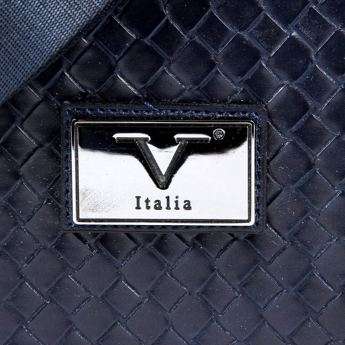 V 1969 Italia Borsa da uomo blu LEROY