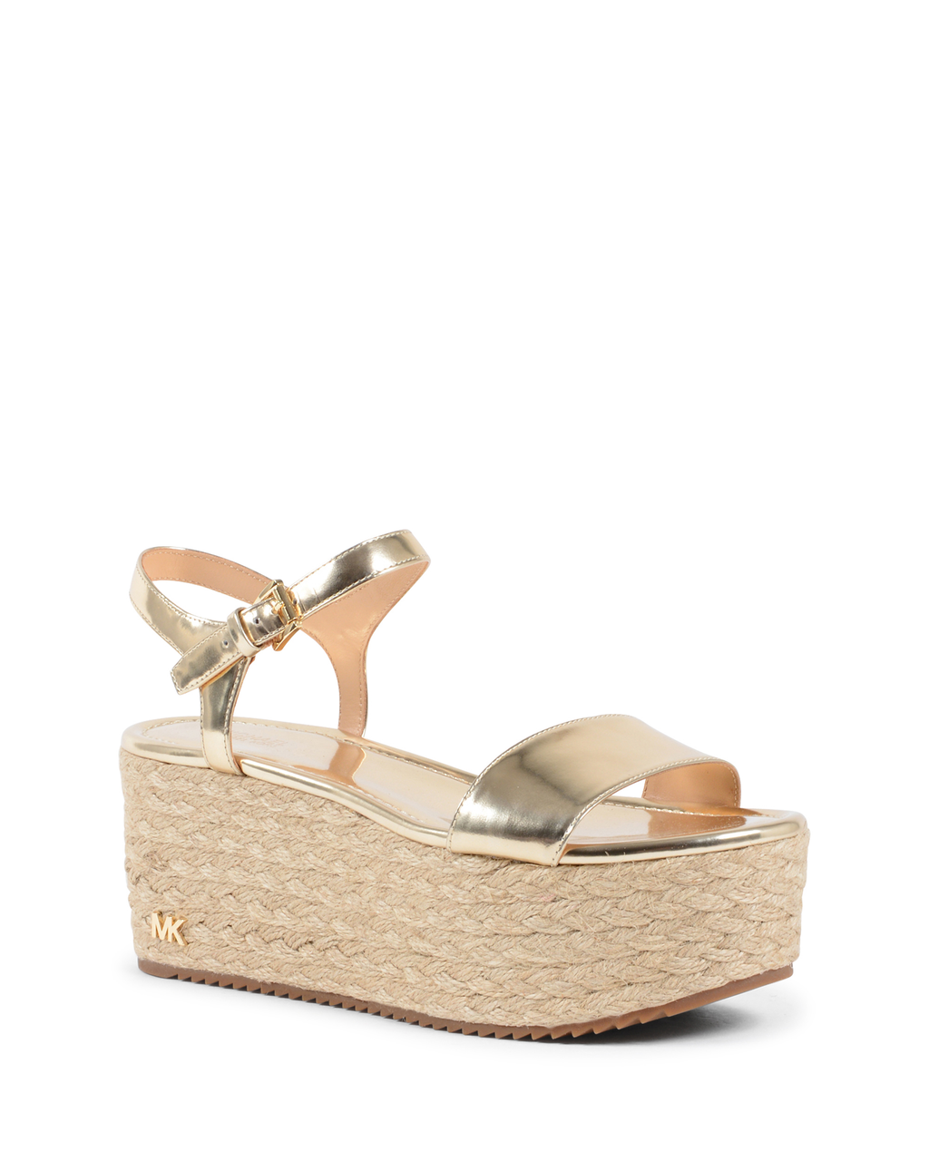 Sandalo con plateau da donna Michael Kors Oro NANTUCKET