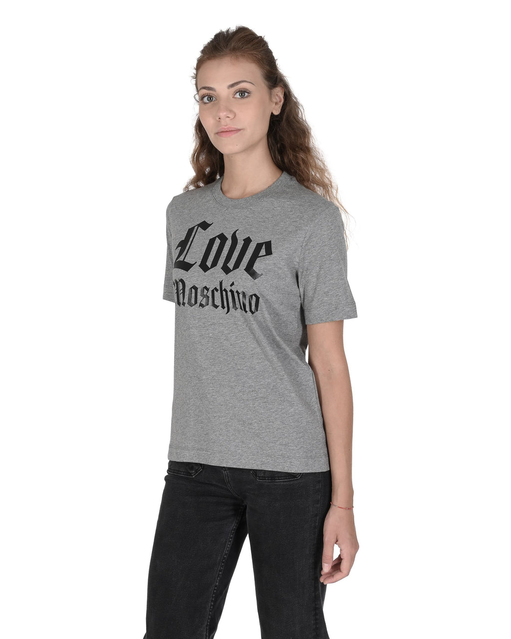 T-shirt da donna Love Moschino W 4 H06 33 M 3876 B499 MEL. MEDIUM GREY