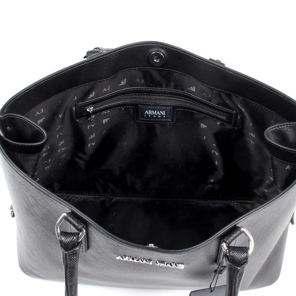 Borsa a mano da donna Armani Jeans nera 922166 7P756 00020