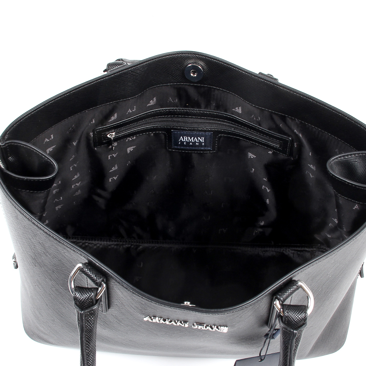 Borsa a mano da donna Armani Jeans nera 922166 7P756 00020