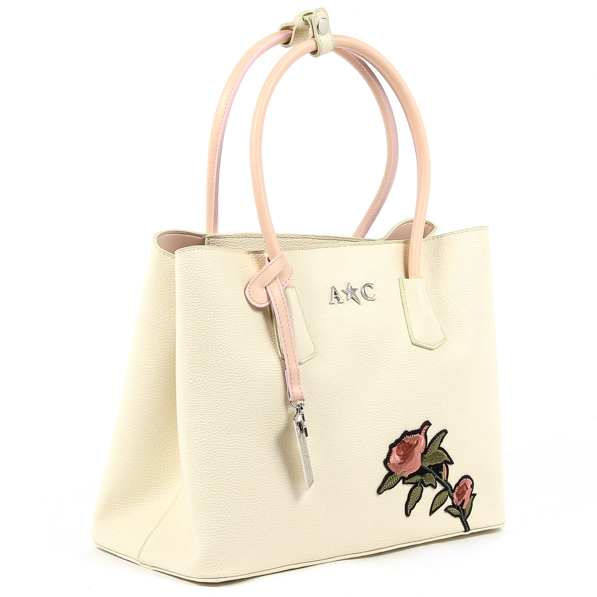 Borsa a mano da donna Andrew Charles Beige GEORGIA