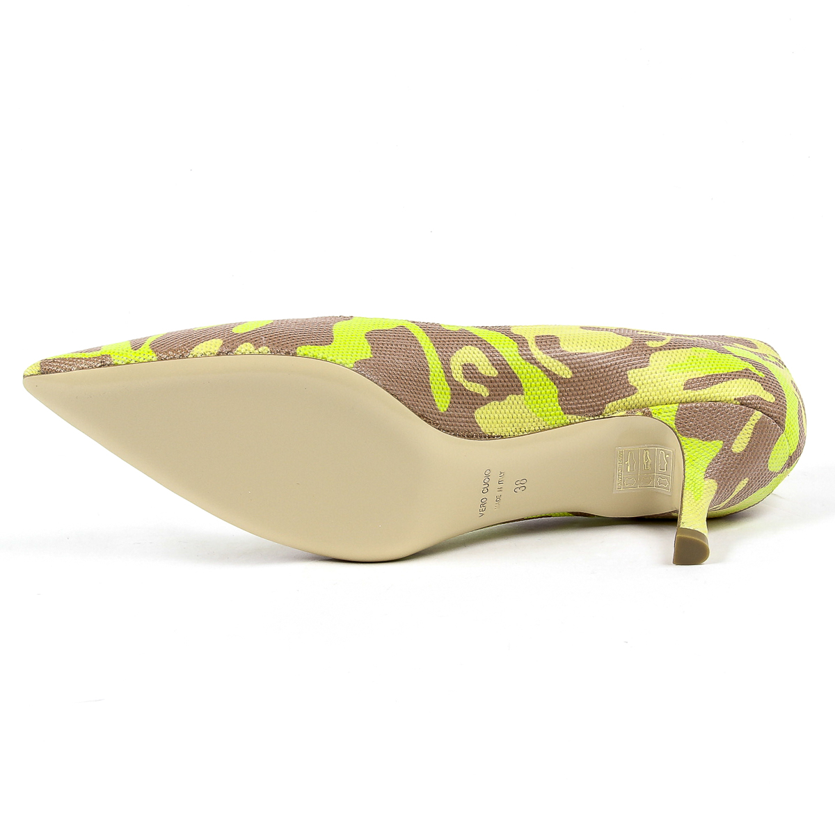 Andrew Charles Scarpe da donna con tacco multicolore ISA