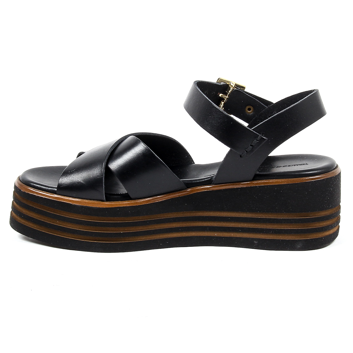Sandalo flatform da donna V 1969 Italia