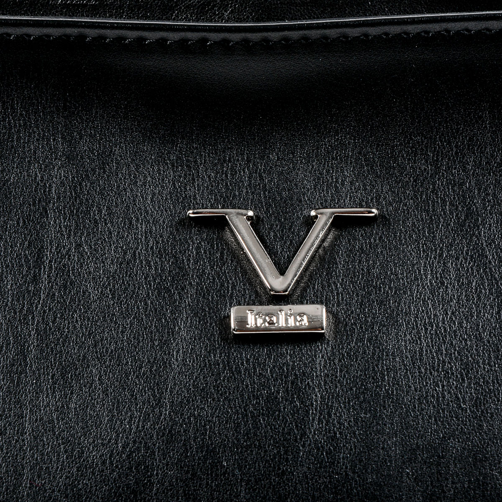 V 1969 Italia Borsa da donna nera REINA
