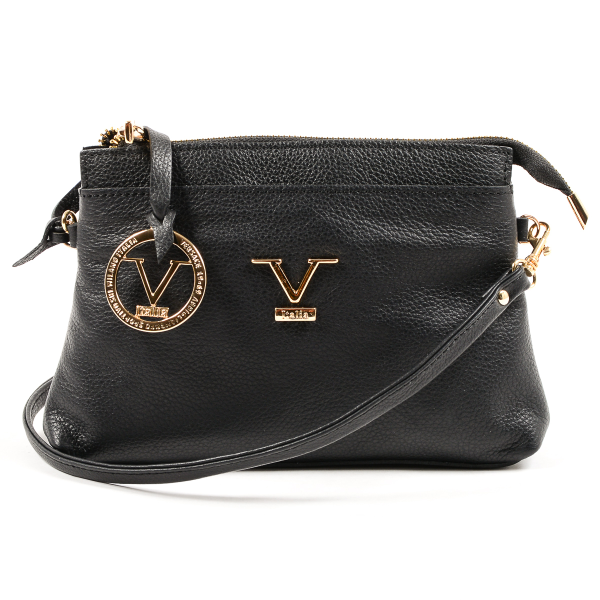 V 1969 Italia Borsa da donna nera ANKARA