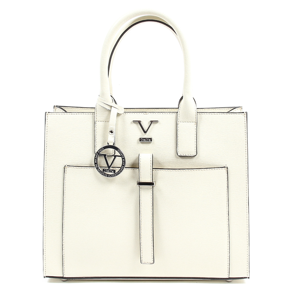 V 1969 Italia Borsa da donna V006-S SAFFIANO CREMA