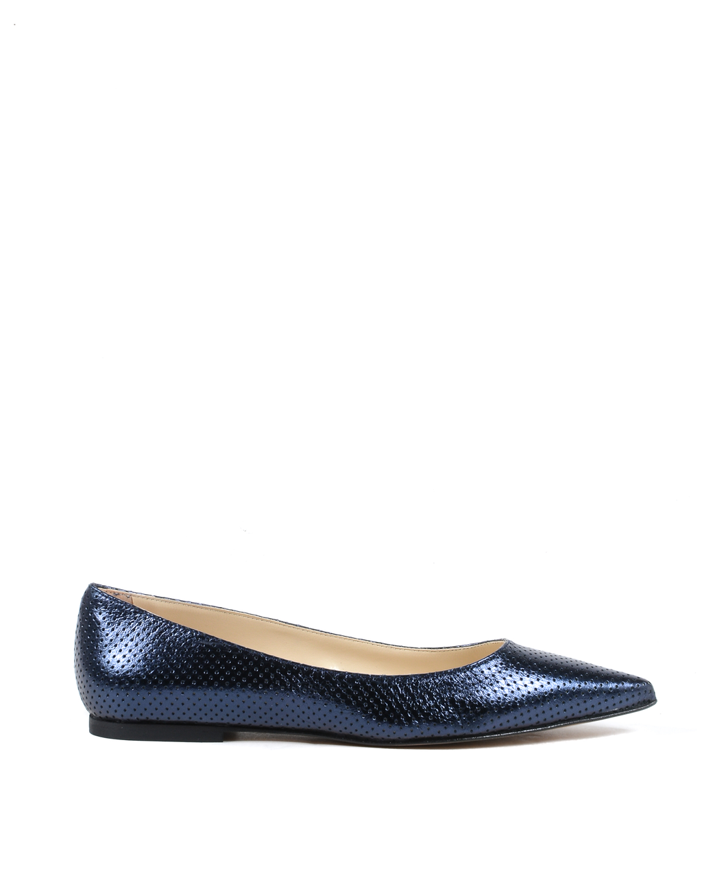 19V69 Italia Ballerina Donna Lamè Blu Navy 4747 TRAF LAM BLU SCURO