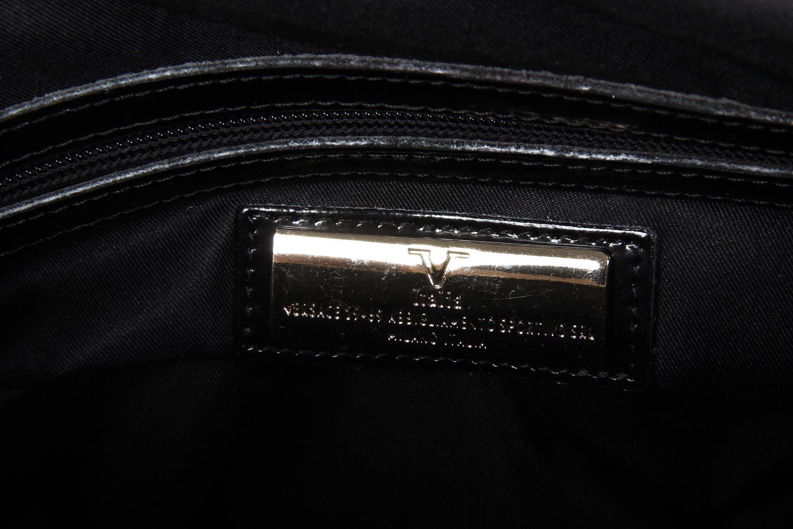 Borsa da donna V 1969 Italia C151/52 SPECCHIO NERO