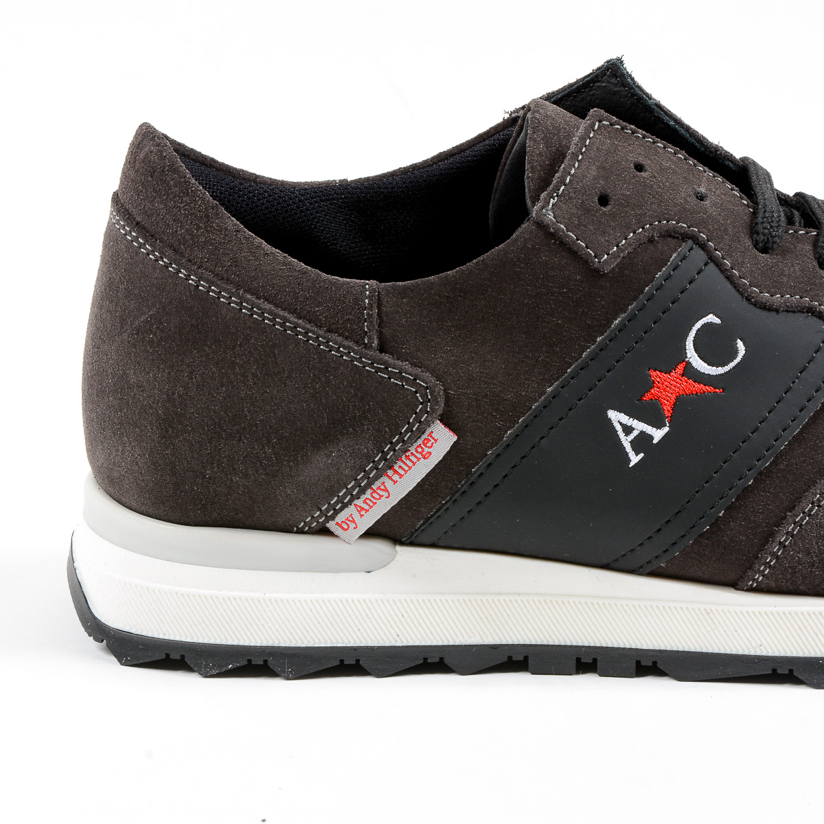 Andrew Charles Sneaker da uomo grigio scuro LENNY