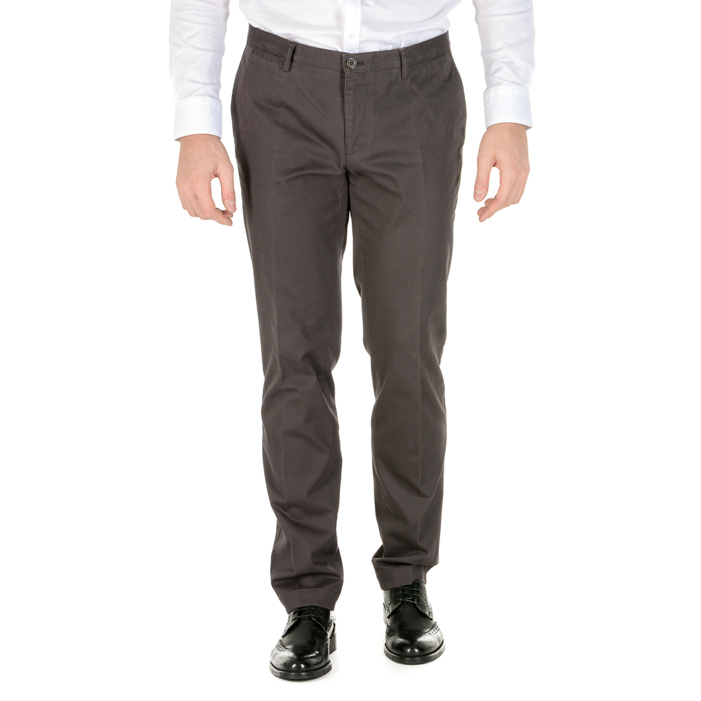 Pantaloni da uomo Hugo Boss marroni STANINO