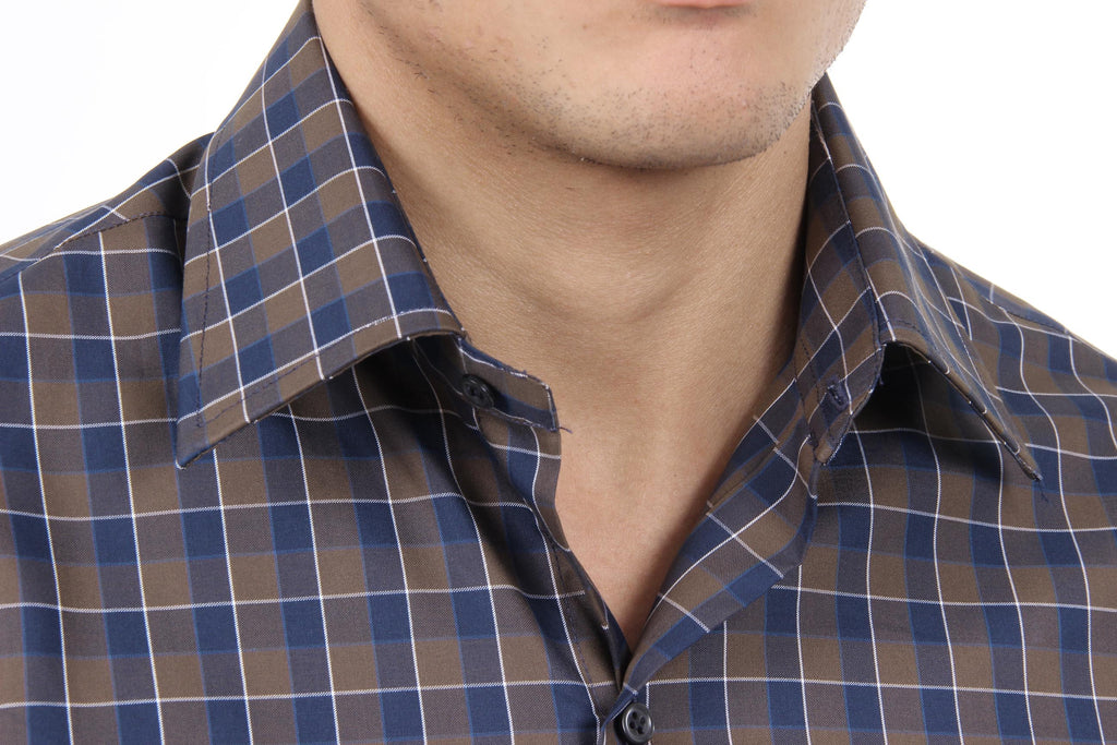 V 1969 Italia Camicia da uomo moderna classica 377 VAR. 031