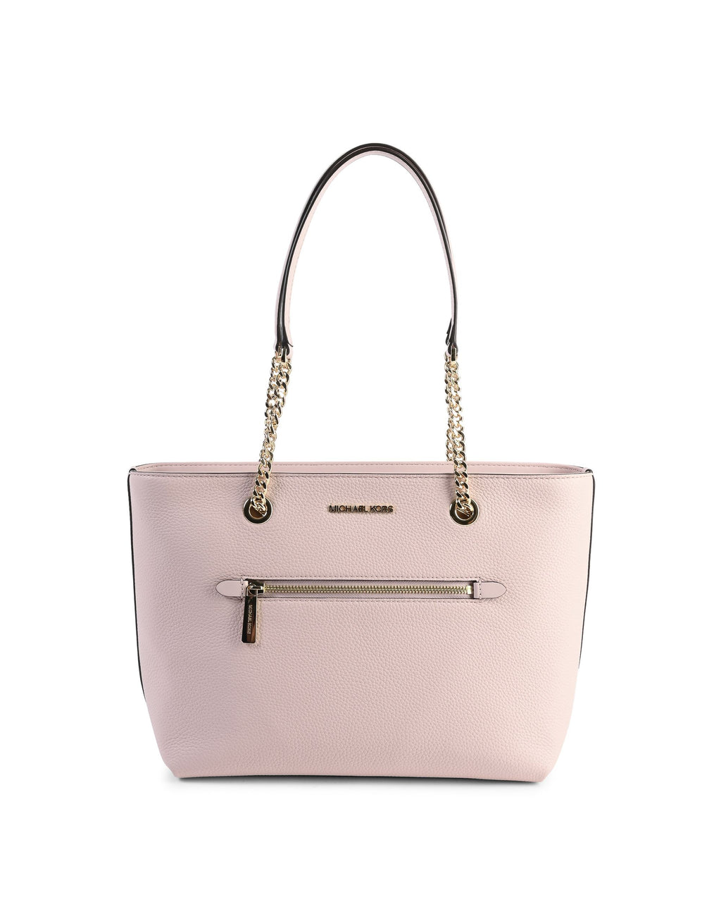 Borsa tote con catena e cerniera frontale di medie dimensioni Michael Kors 35F2GTTT2L POWDER BLUSH
