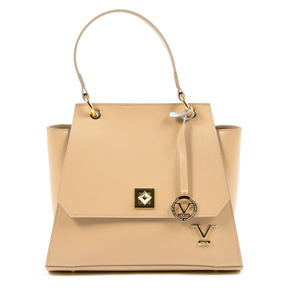 V 1969 Italia Borsa da donna Beige FENIX