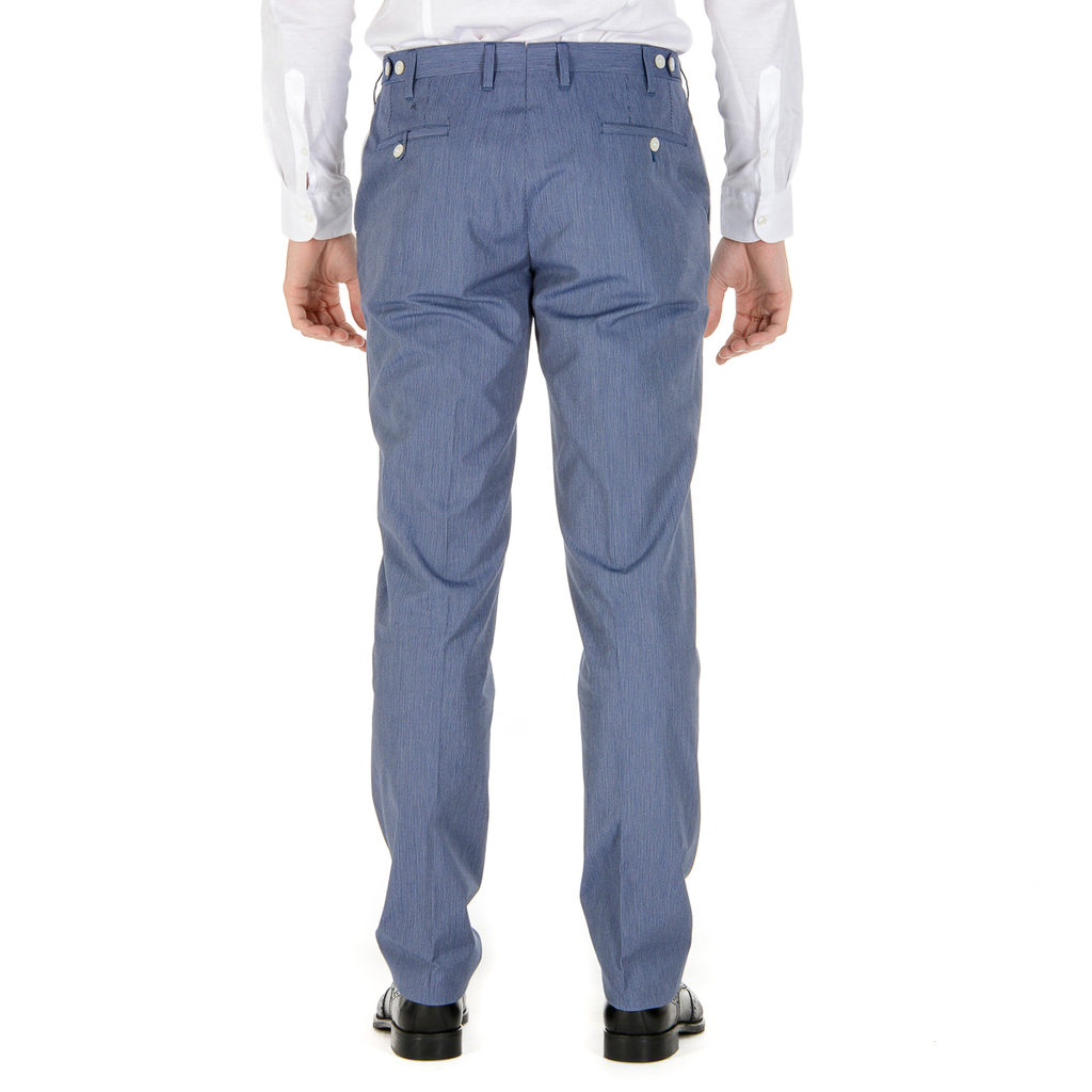 Corneliani Pantaloni Uomo Azzurro