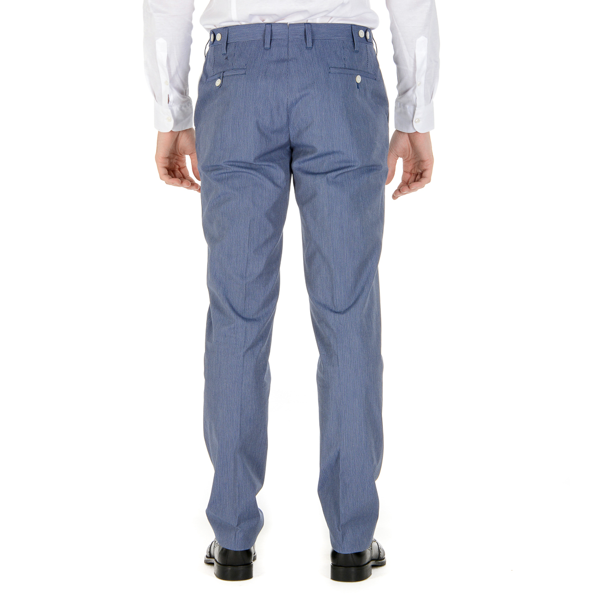 Corneliani Pantaloni Uomo Azzurro