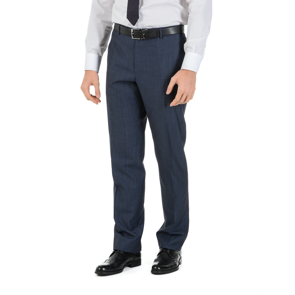 Abito da uomo Corneliani maniche lunghe blu scuro Super 130's