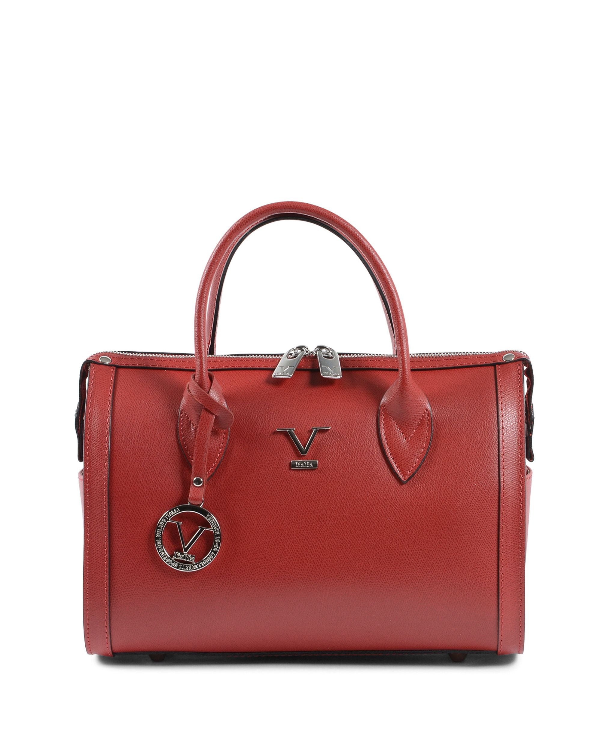 V Italia Borsa da donna Bordeaux V014-S PALMELLATO BORDEAUX