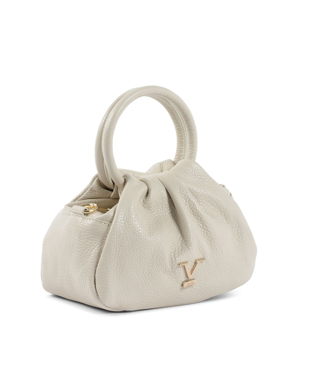 Mini Borsa Da Donna V Italia Bianco Sporco 10311 DOLLARO LATTE