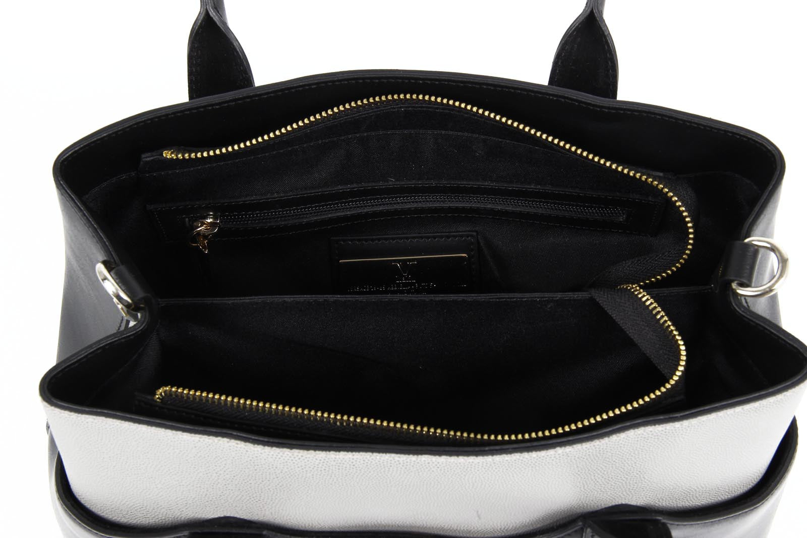 Borsa donna V 1969 Italia H491/52 RUGA/BELUGATO NERO/GRIGIO