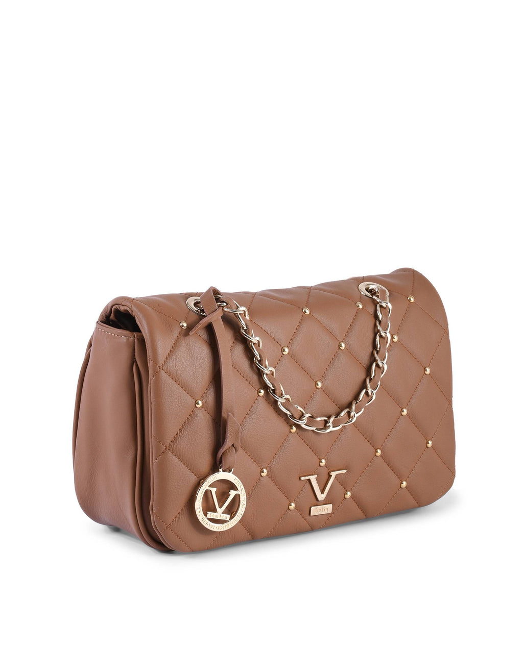 Borsa Donna V Italia M392 SAUVAGE CUOIO SCURO