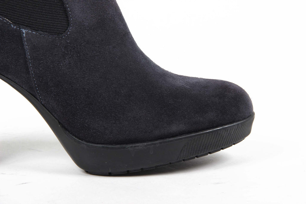 V 1969 Italia Stivaletto Donna C17 VELOUR BLU