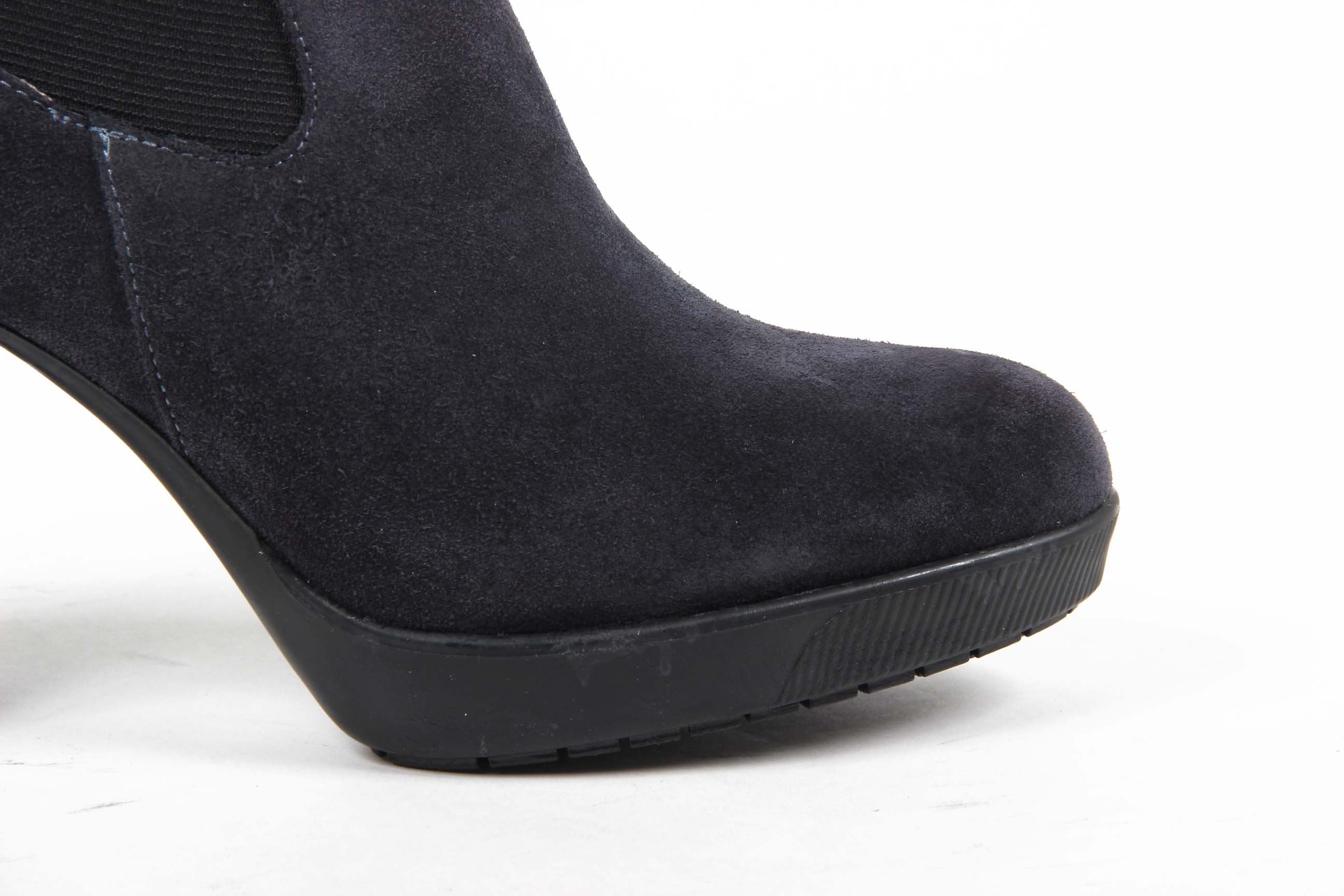V 1969 Italia Stivaletto Donna C17 VELOUR BLU