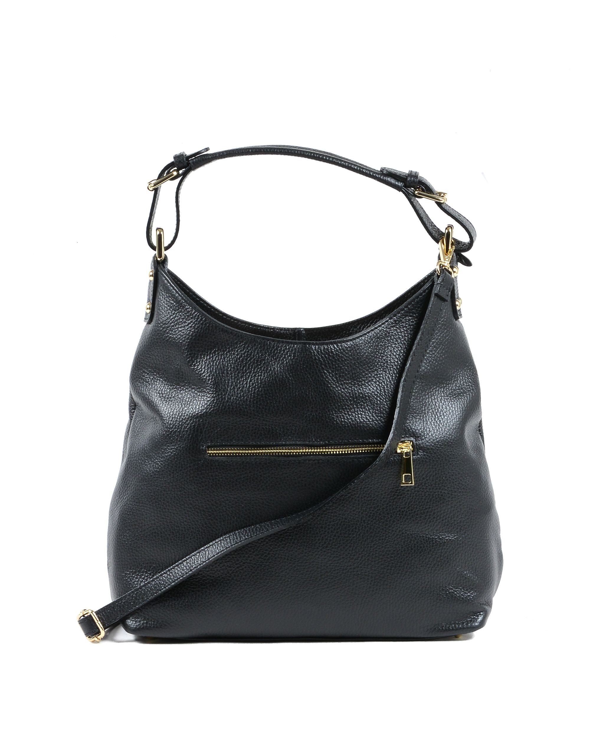 Borsa a Spalla Donna V Italia Nera V319 52 DOLLARO NERO