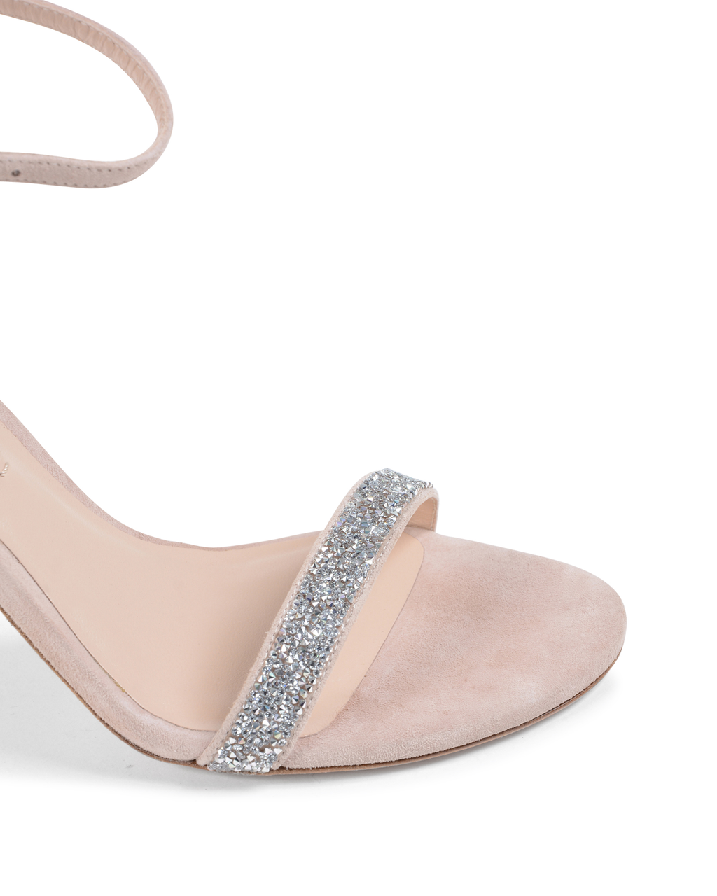 Stuart Weitzman Sandalo con cinturino alla caviglia da donna Beige NUDISTSONG DOLCE