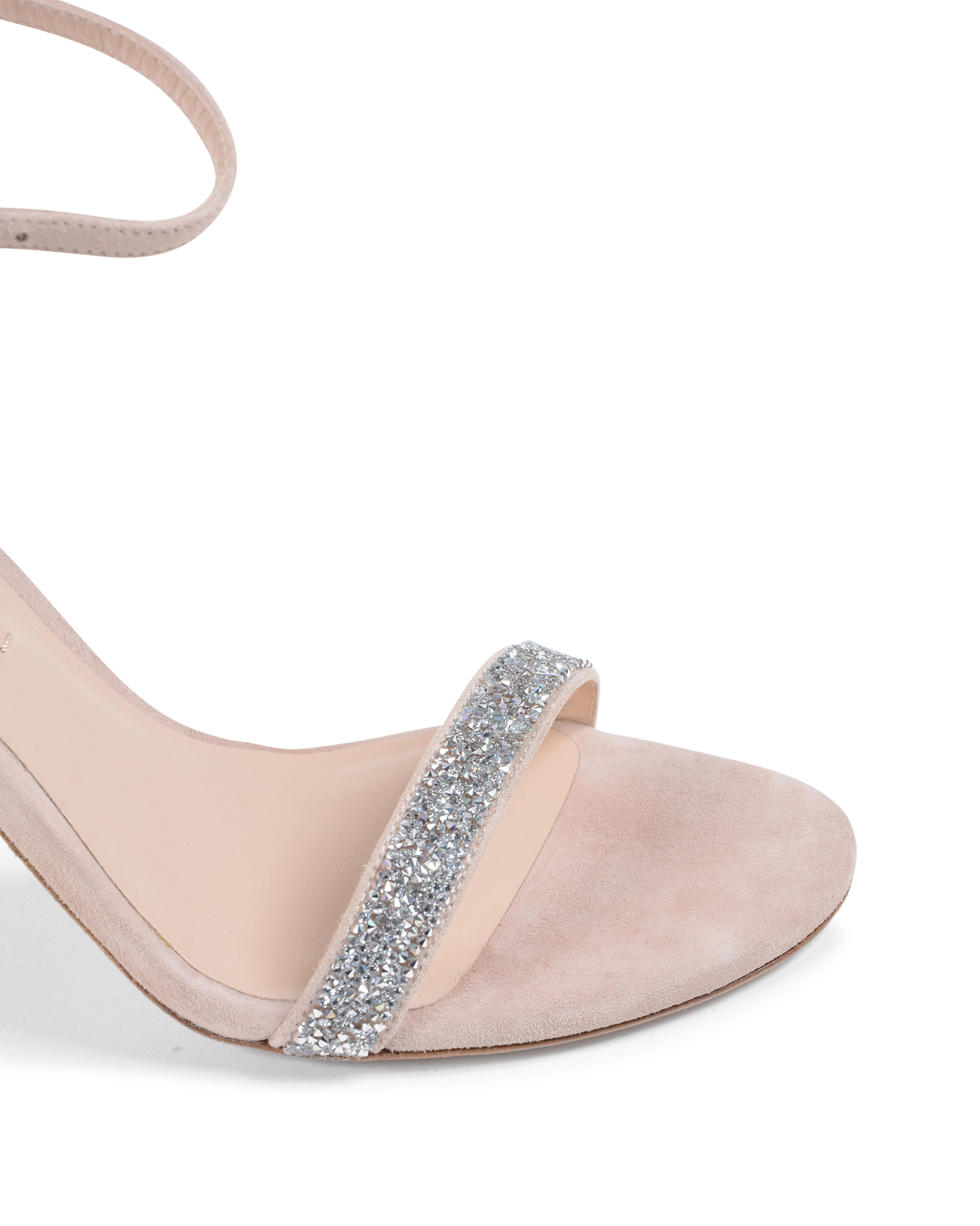 Stuart Weitzman Sandalo con cinturino alla caviglia da donna Beige NUDISTSONG DOLCE